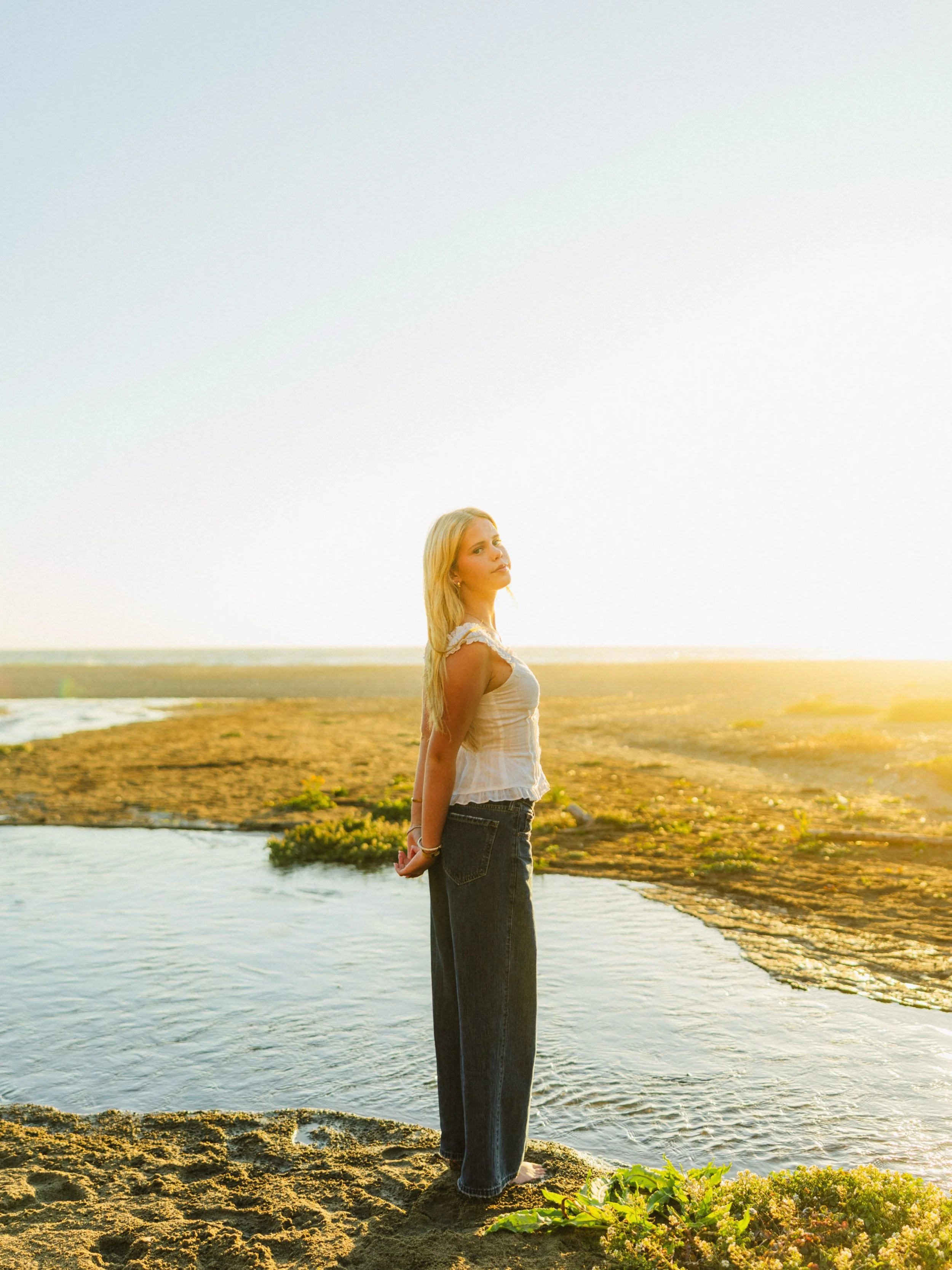 #SENIORSUNDAY with Gracie!!

Did you know: Point Reyes is the SECOND foggiest location in the world? 
It experiences roughly 200 foggy days per year, meaning bright sunny days like this one are a true treat.
More importantly, those foggy days are con