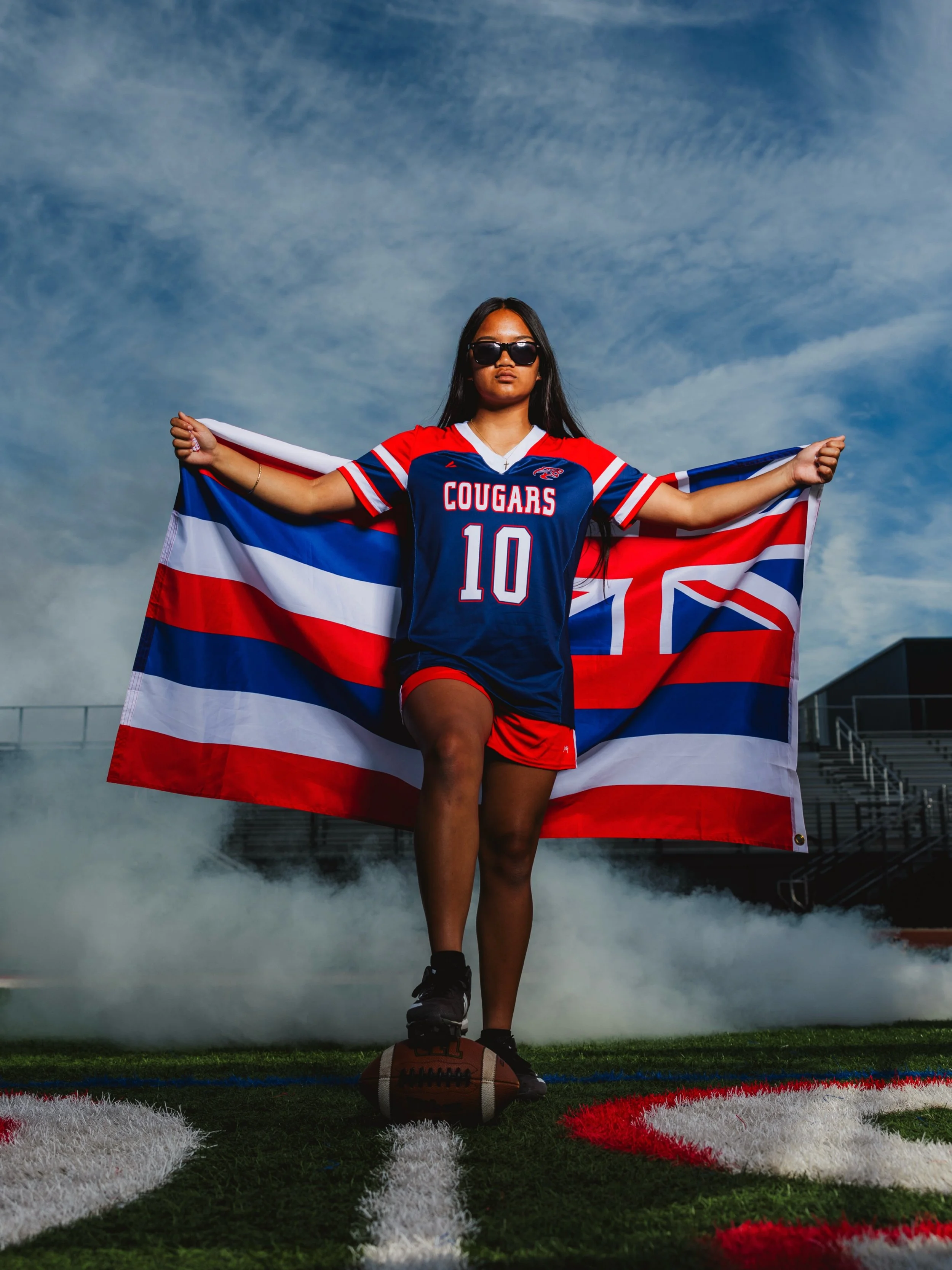 FLAG FOOTBALL TEAM PHOTOS!!
&bull;
Prepare for a week of sports photos. I&rsquo;ve got 3 awesome media days to post from, starting with Rancho Flag Football.

This. Was. Awesome.

You may not know this, but I let kids do their own poses during media 