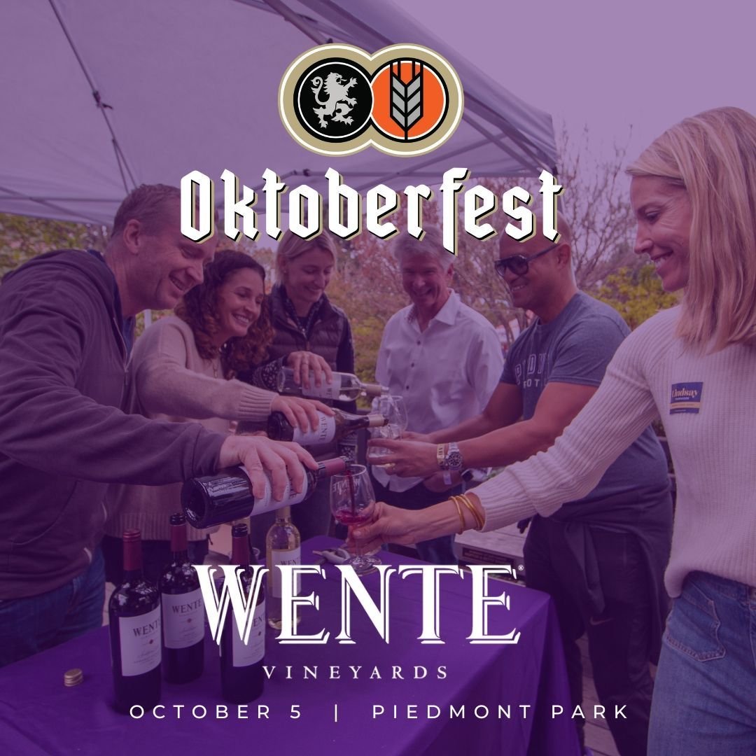 Our 4th Annual Piedmont Oktoberfest is also for Wine Lovers! Enjoy a variety of offerings by @Wente Vineyards in the wine grotto under the cool redwoods.

Special thanks to the Wente Family for generously helping support @PiedmontAthletics! Wente Vin