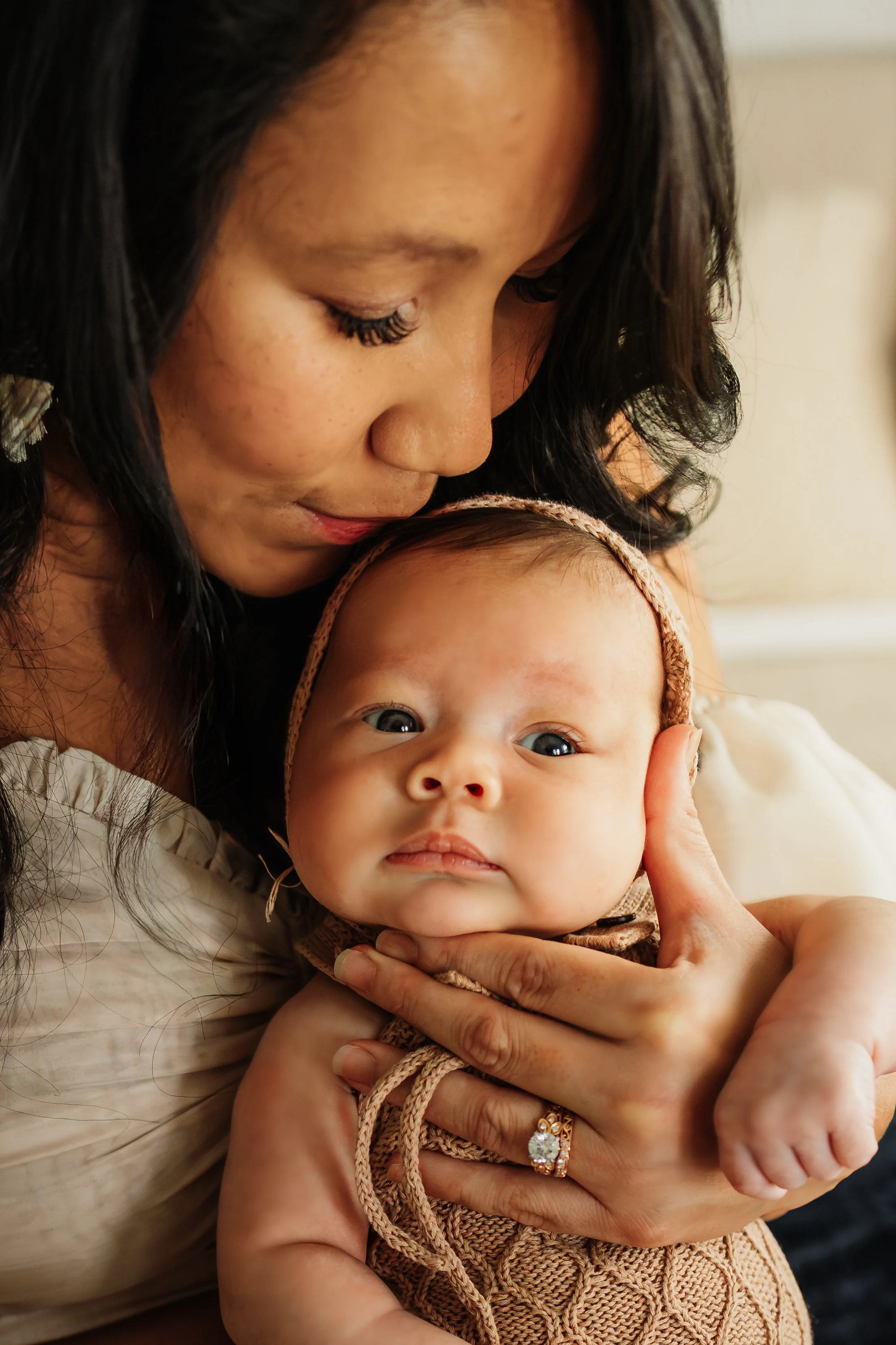 Luxury in-home newborn photography session in Pensacola by Kristen Coberly Photography