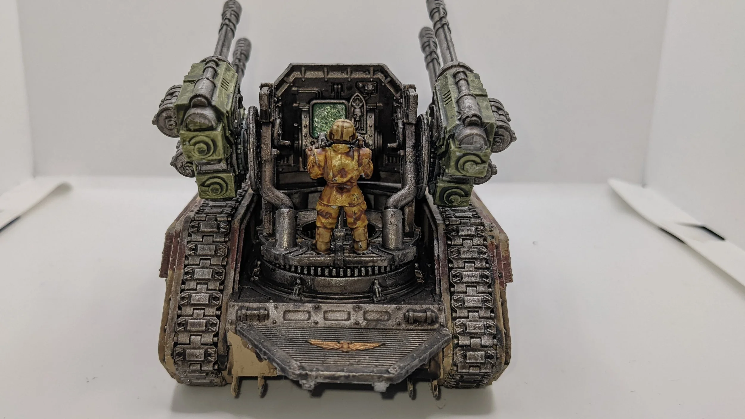 Cadian 201st Sand Shrikes Hydra Anti-Aircraft Tank
