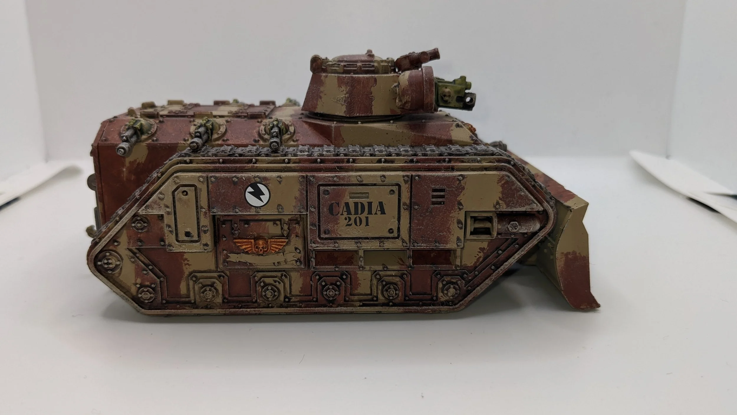 Cadian 201st Sand Shrikes Chimera Troop Transport