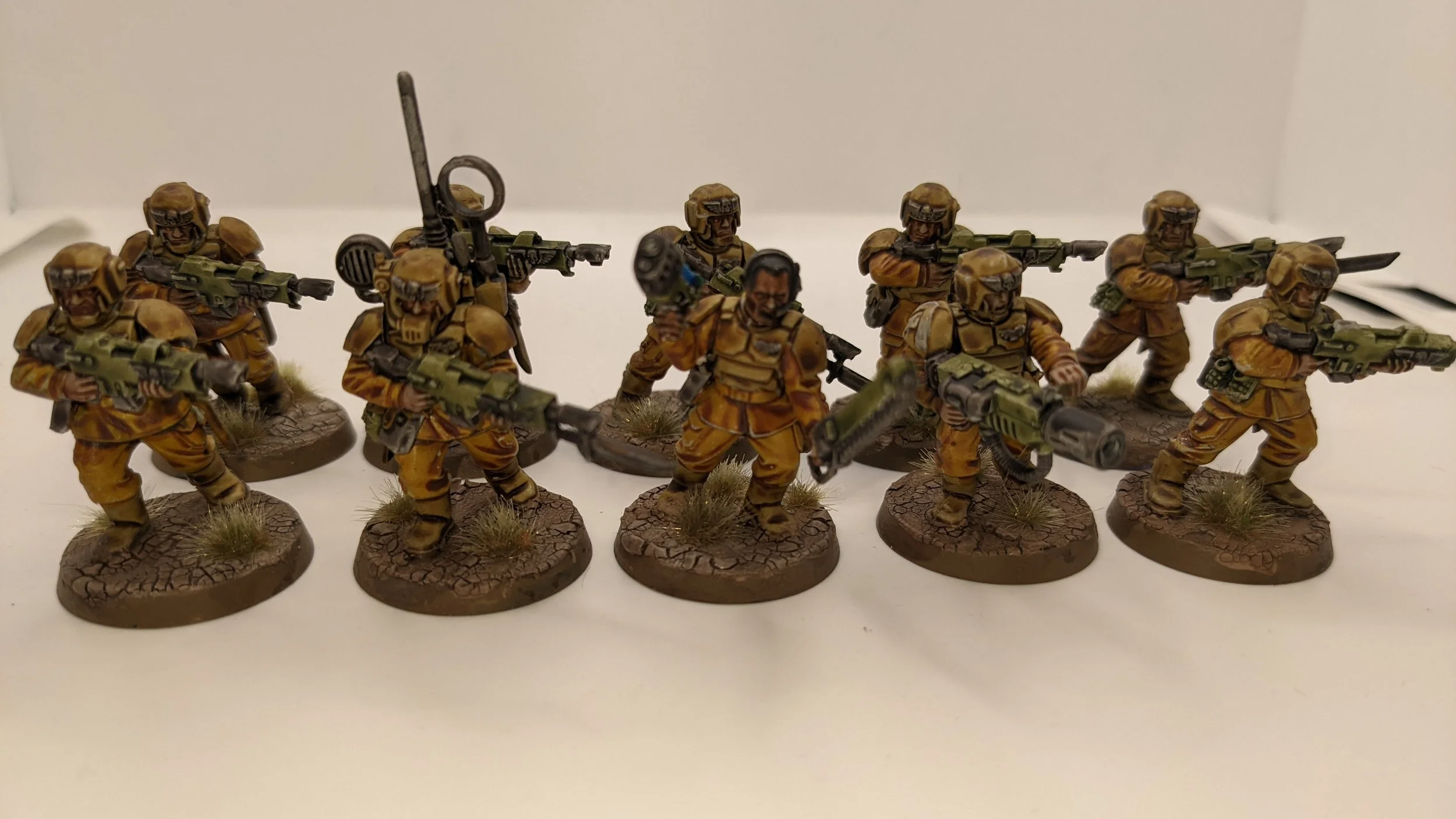Cadian 201st Sand Shrikes Infantry Unit