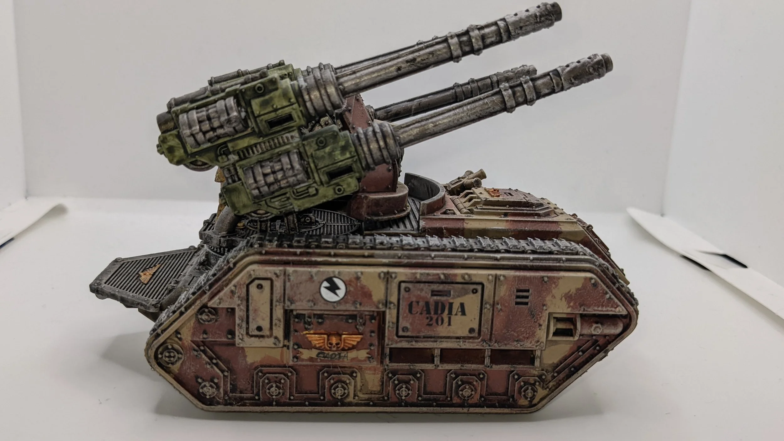 Cadian 201st Sand Shrikes Hydra Anti-Aircraft Tank