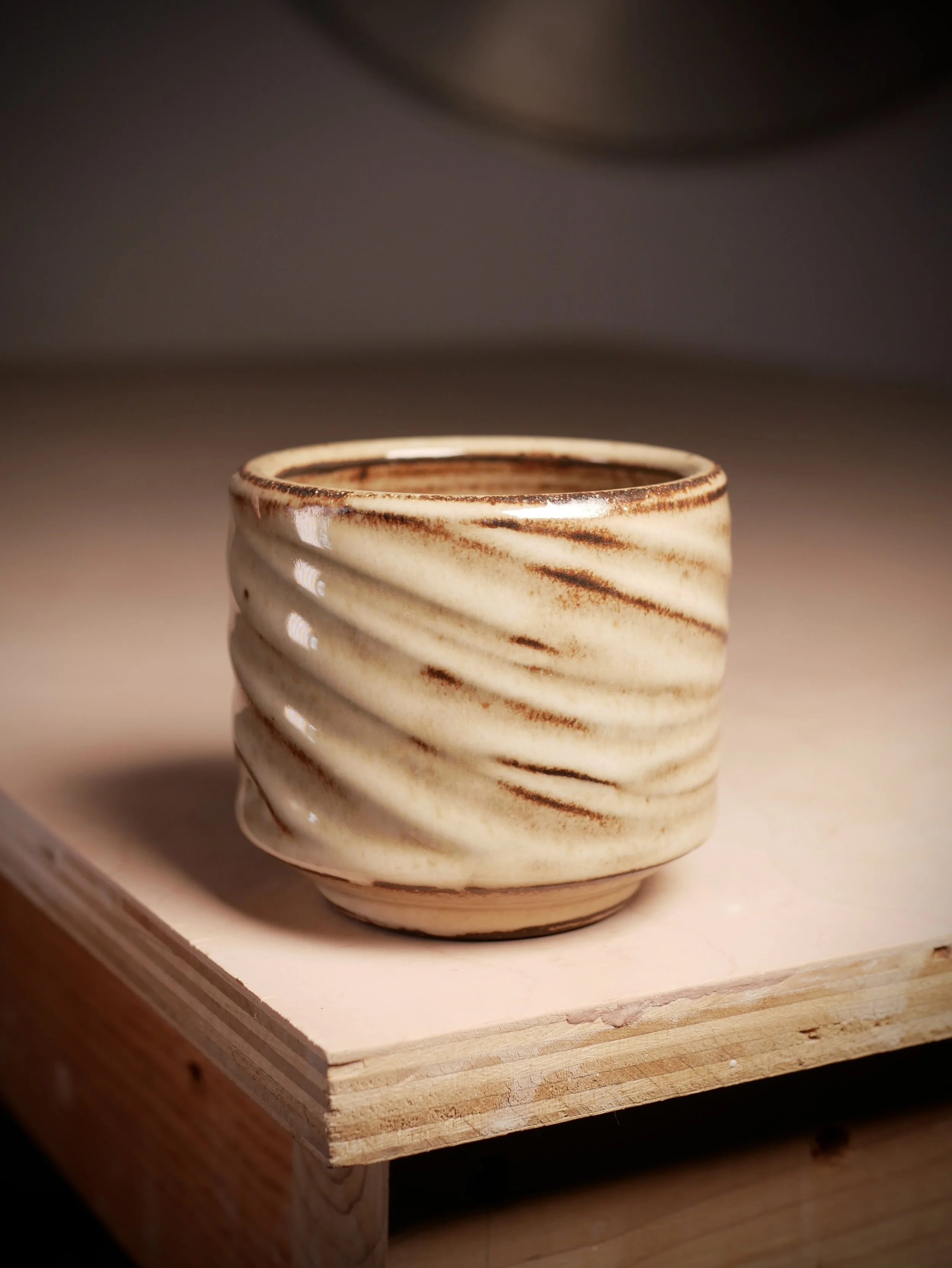 8 oz Slip Textured Lowball Tumbler - Marshmallow