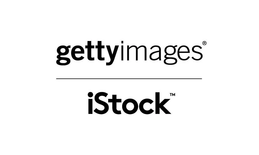 Getty Images and iStock logos on a white background