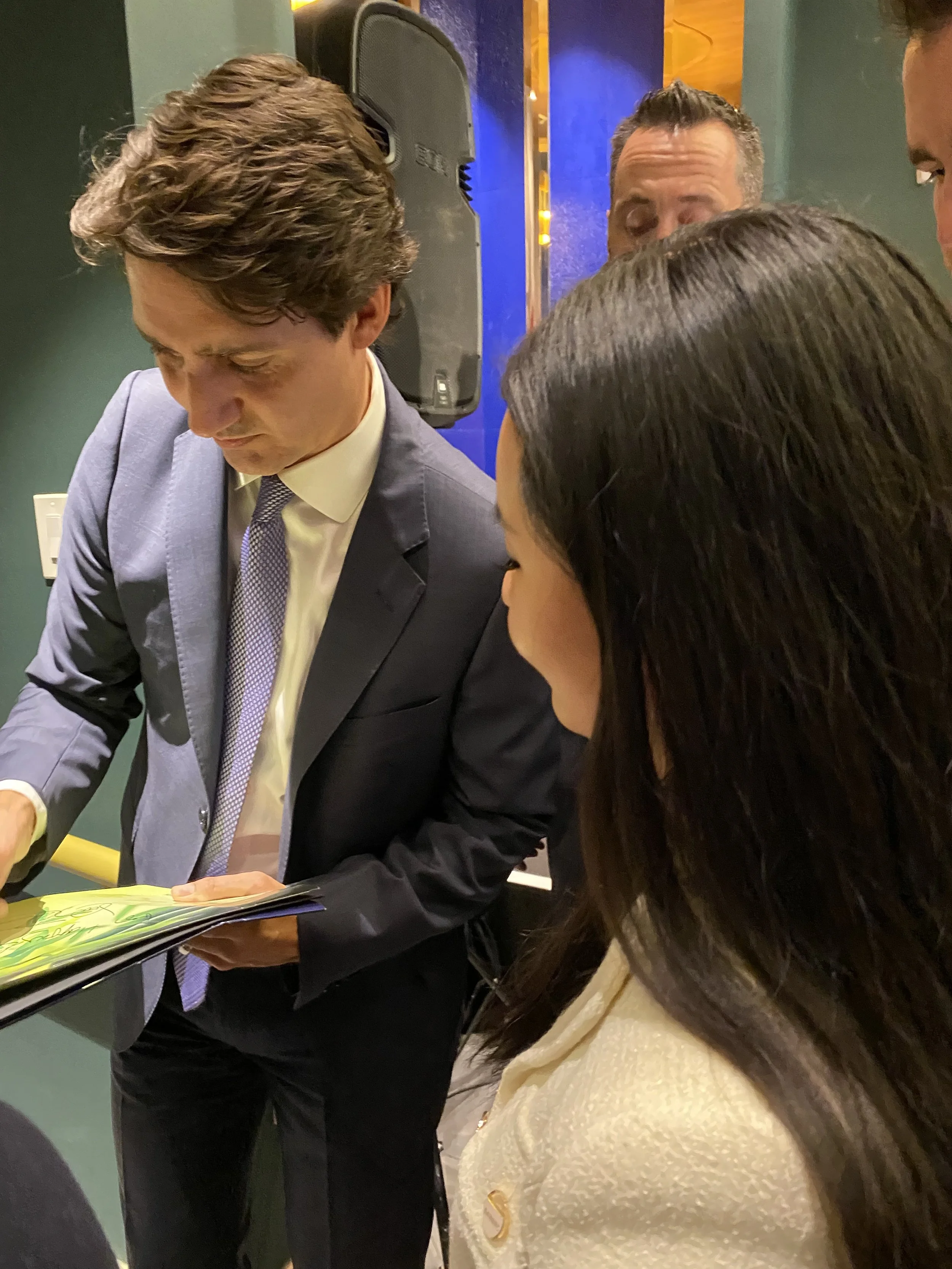 财富人生创始人罗良志Liangzhi Luo (Eric)受邀参加加拿大特鲁多总理答谢会