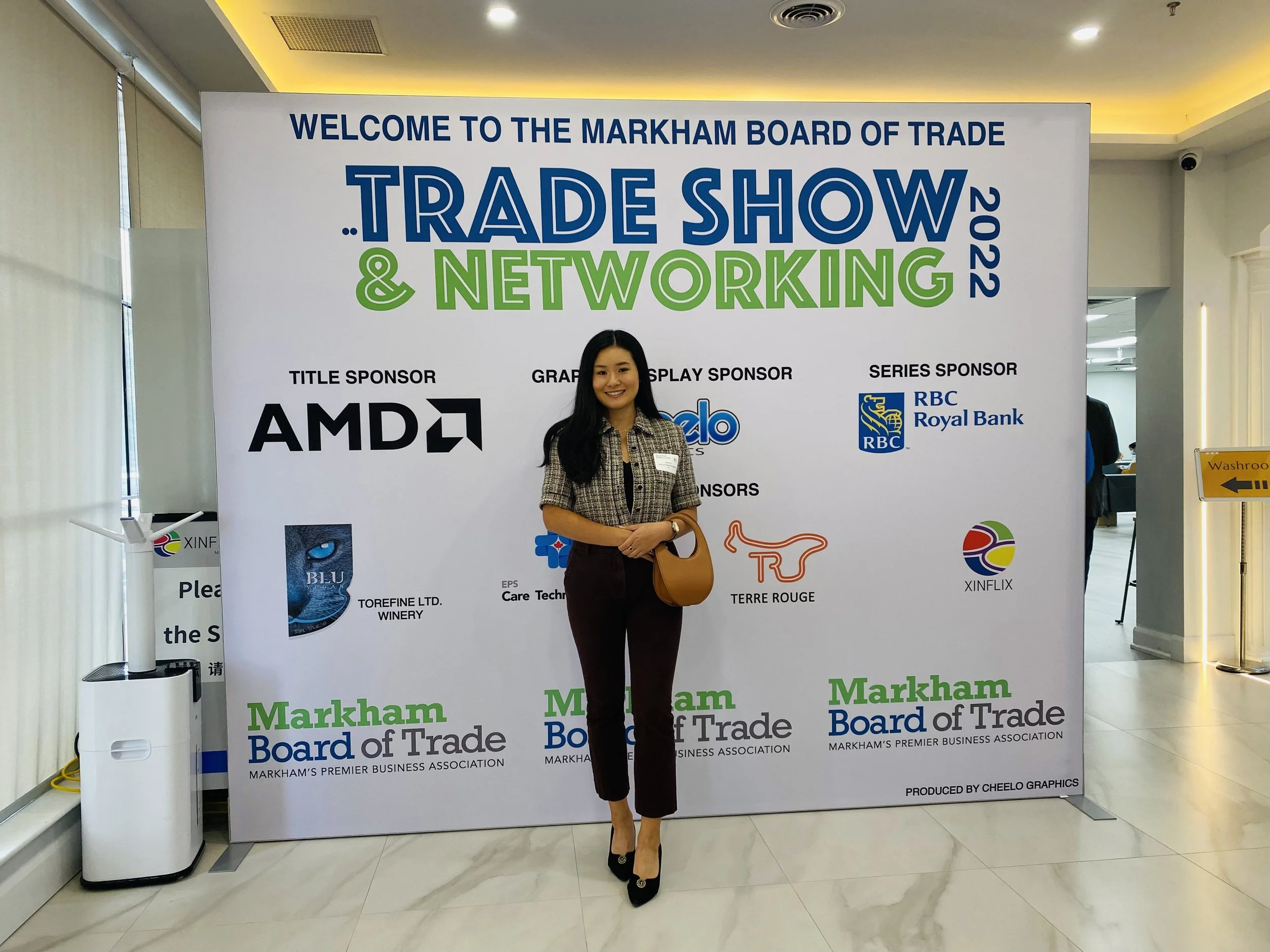 Happy Life Wealth Management Inc. attended the "2022 Trade Show &amp; Networking" event organized by the Markham Board of Trade on September 22, 2022.