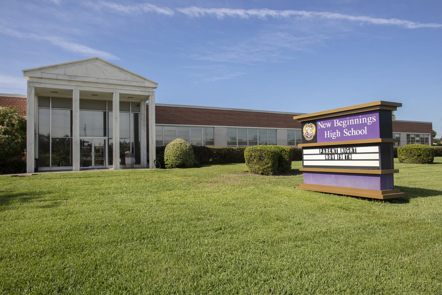 Our campuses new beginnings high school