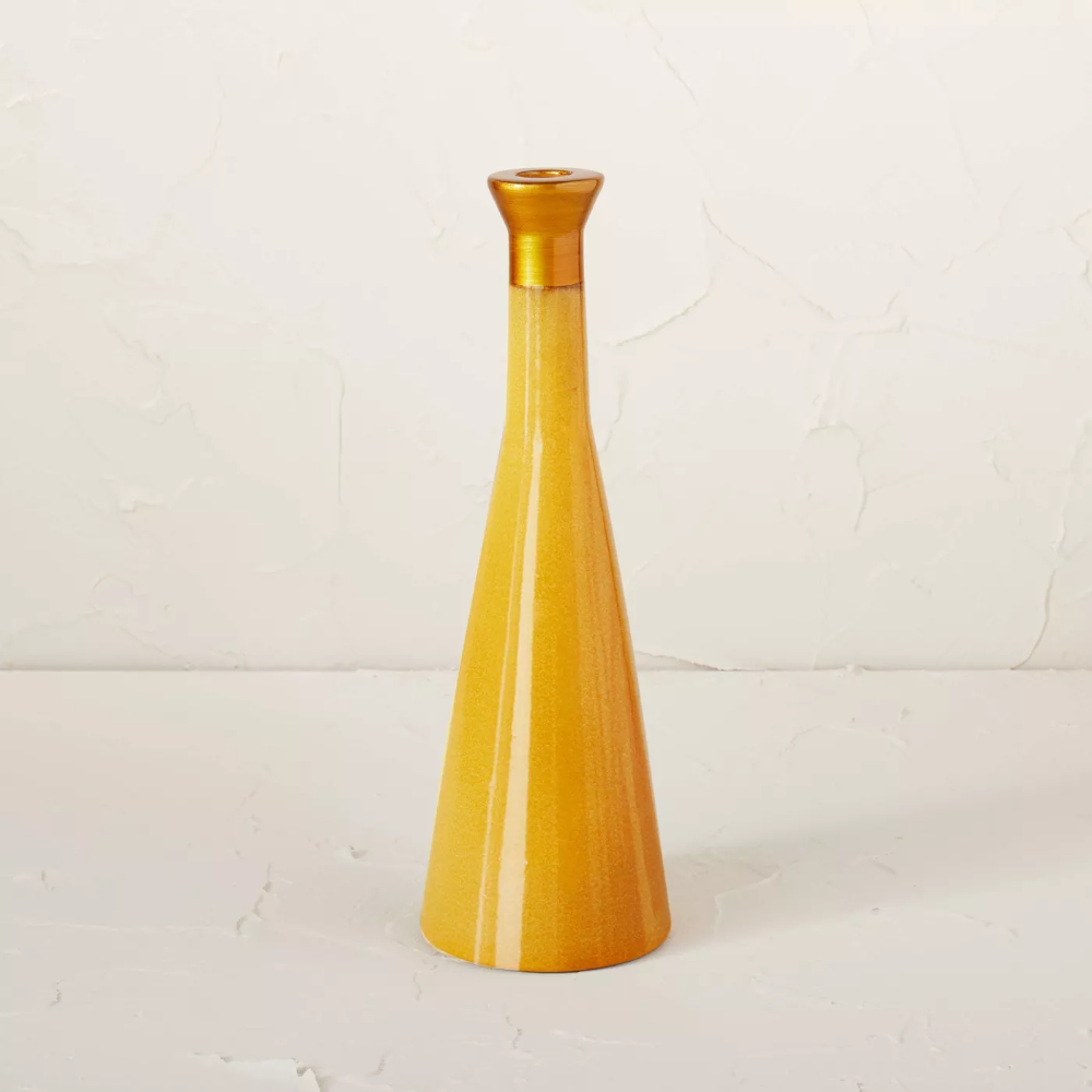 Green Ceramic Candleholder - Opalhouse designed with Jungalow.png