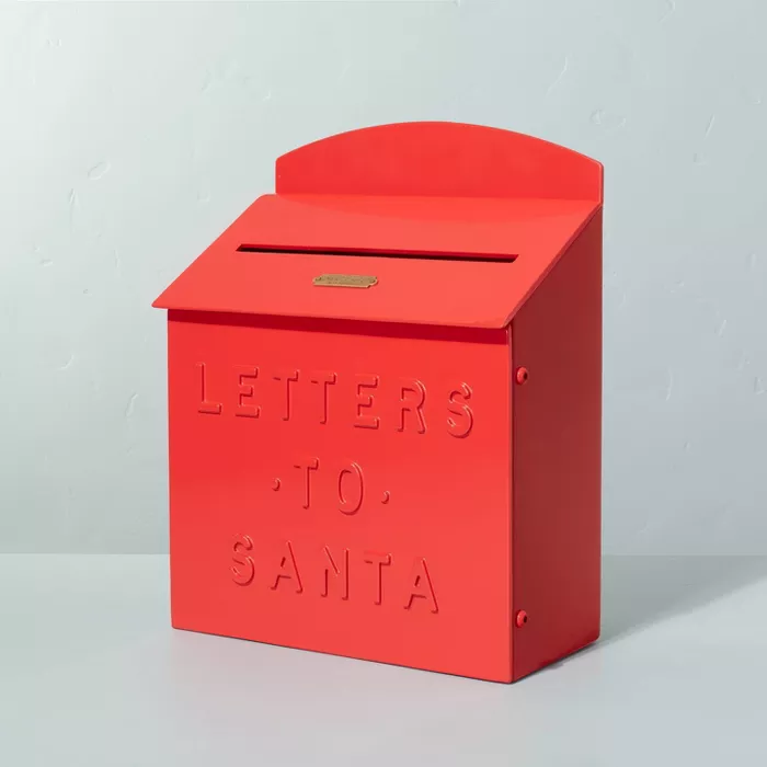 Metal Letters To Santa Mailbox Red - Hearth & Hand with Magnolia.png