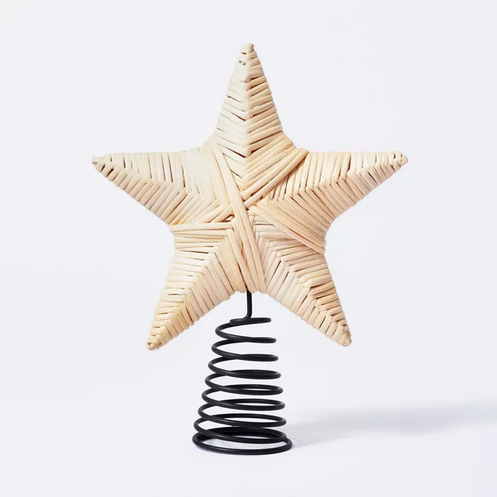 Woven Tree Topper - Threshold designed with Studio McGee.png