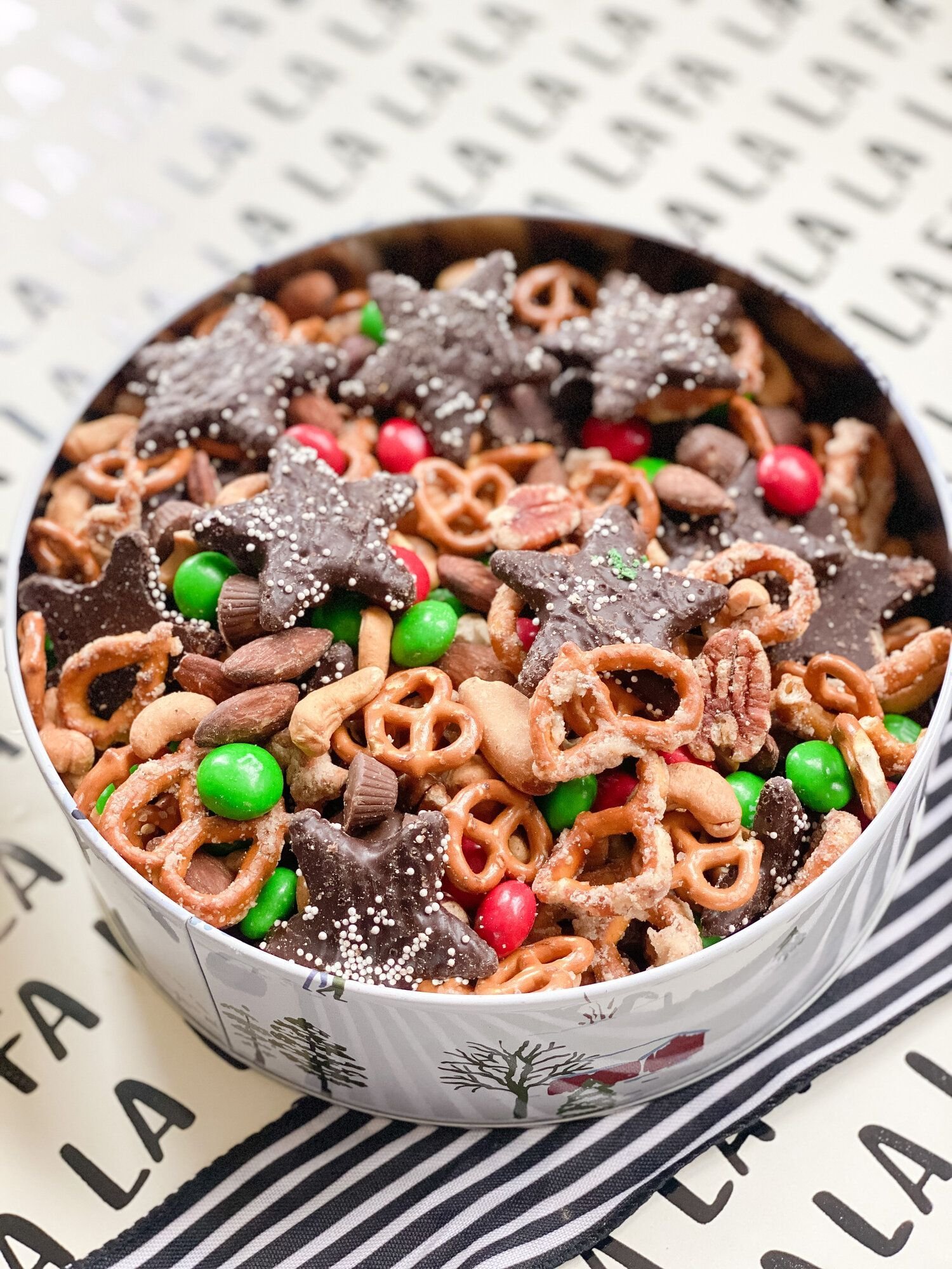 Sweet + Salty Holiday Snack Mix Featuring Trader Joe's Favorites — Gathered Living.jpeg