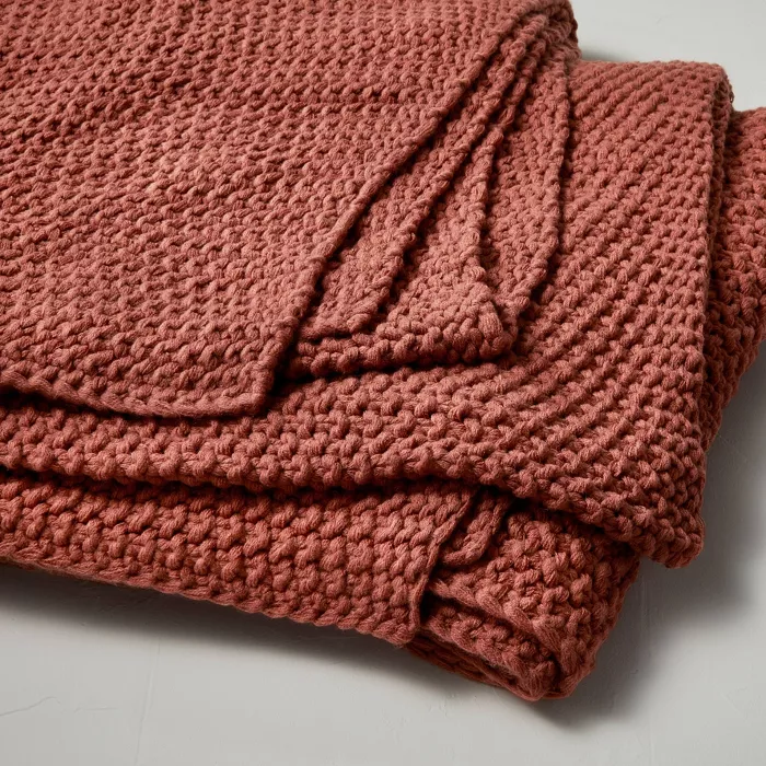 Chunky Knit Bed Blanket - Casaluna™.png
