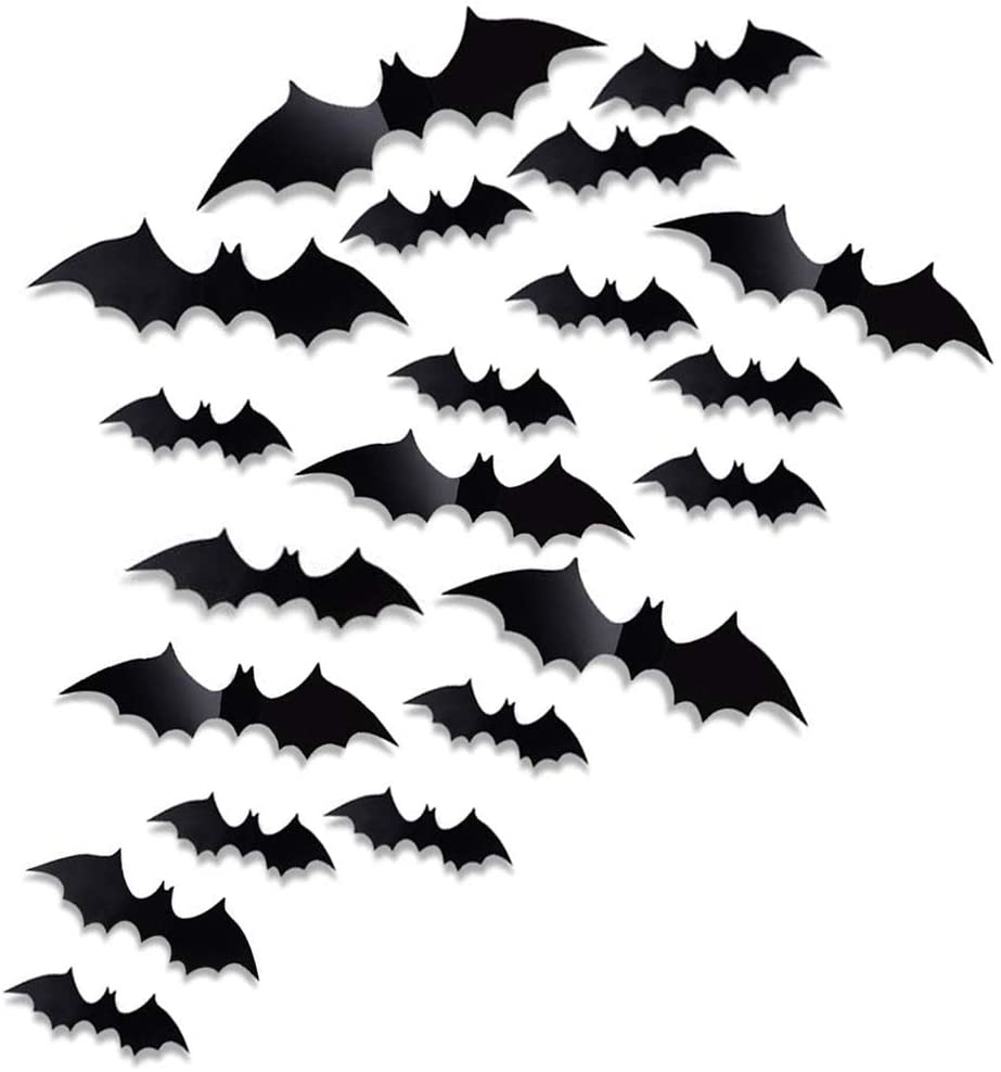 Amazon_com_ Antner 60 Pcs Halloween Party Supplies PVC 3D Bats Removable Decals Stickers Window Scary Bats Decors, Black _ Toys & Games.png