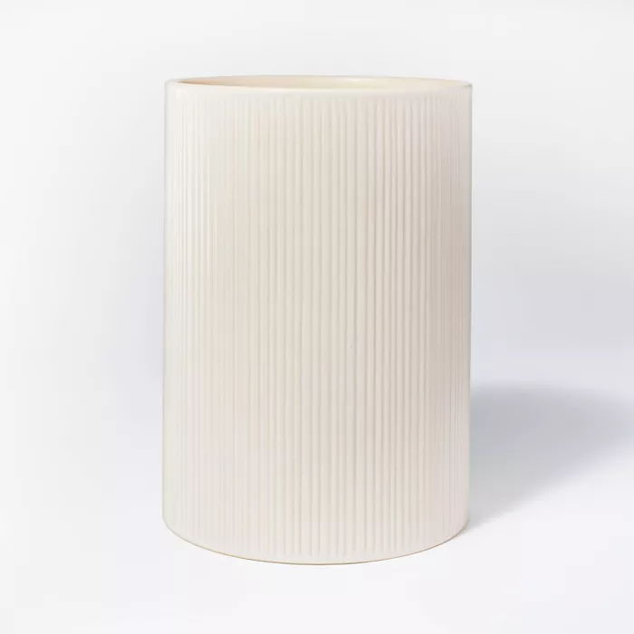 Textured Ceramic Vase Off White - Threshold™ designed with Studio McGee.png