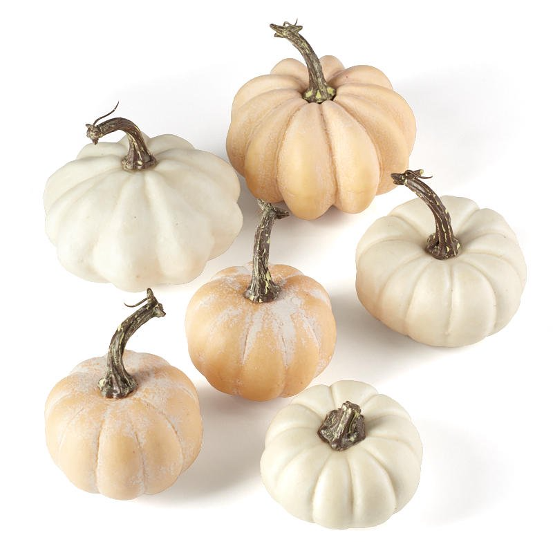 Fall Artificial Assorted Creamy White Pumpkins - Walmart_com.png