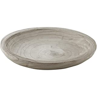 Santa Barbara Design Studio Hand Carved Paulownia Wood Serving Bowl, Medium, Natural.png