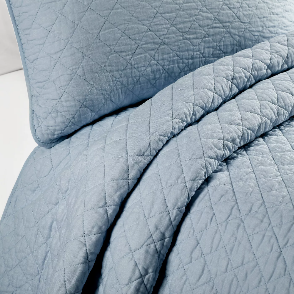 3pc Ava Diamond Oversized Cotton Quilt Set - Lush Décor.png