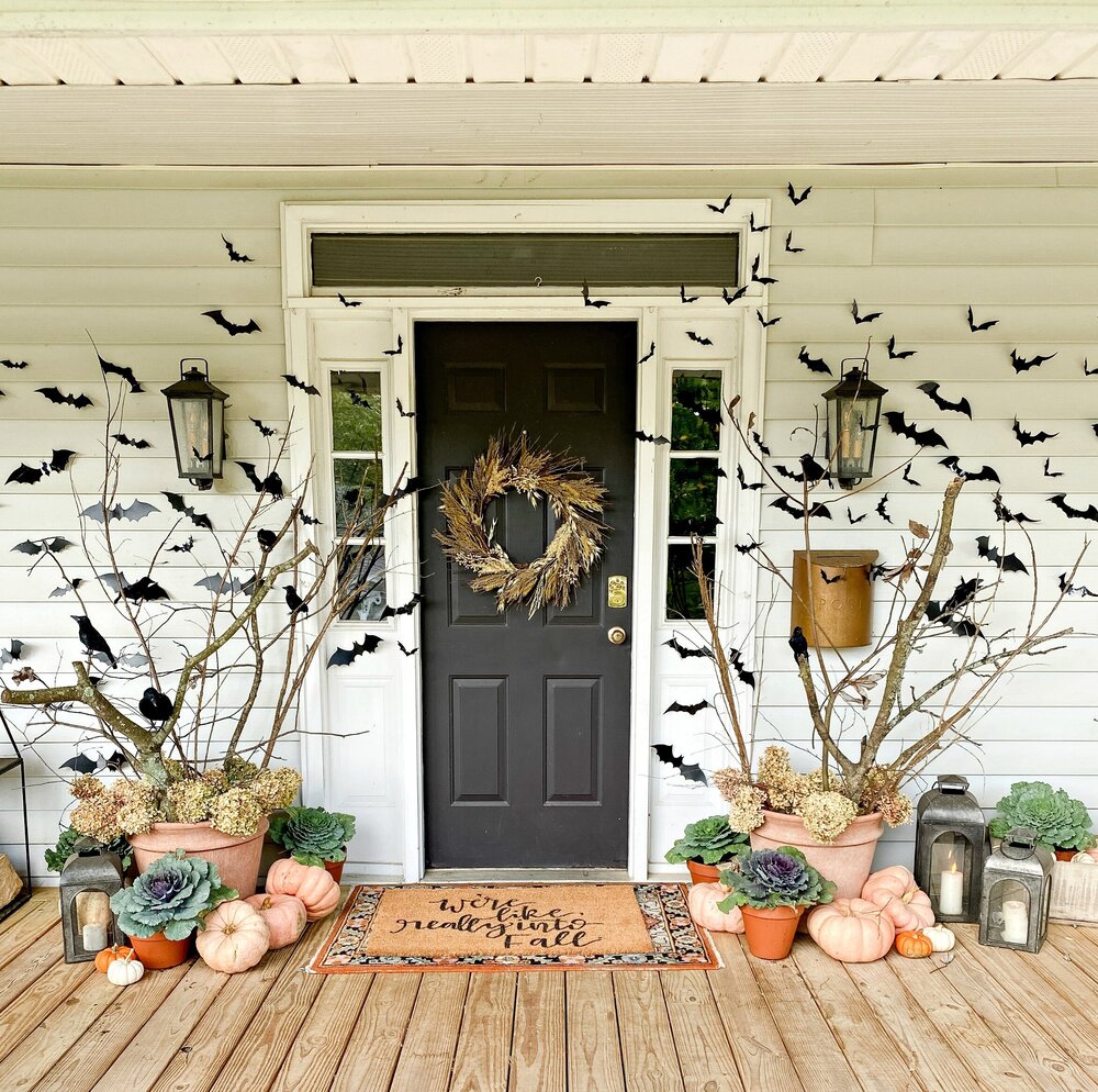 Fall Home Tour 2020: Spooky Boho Porch — Gathered Living