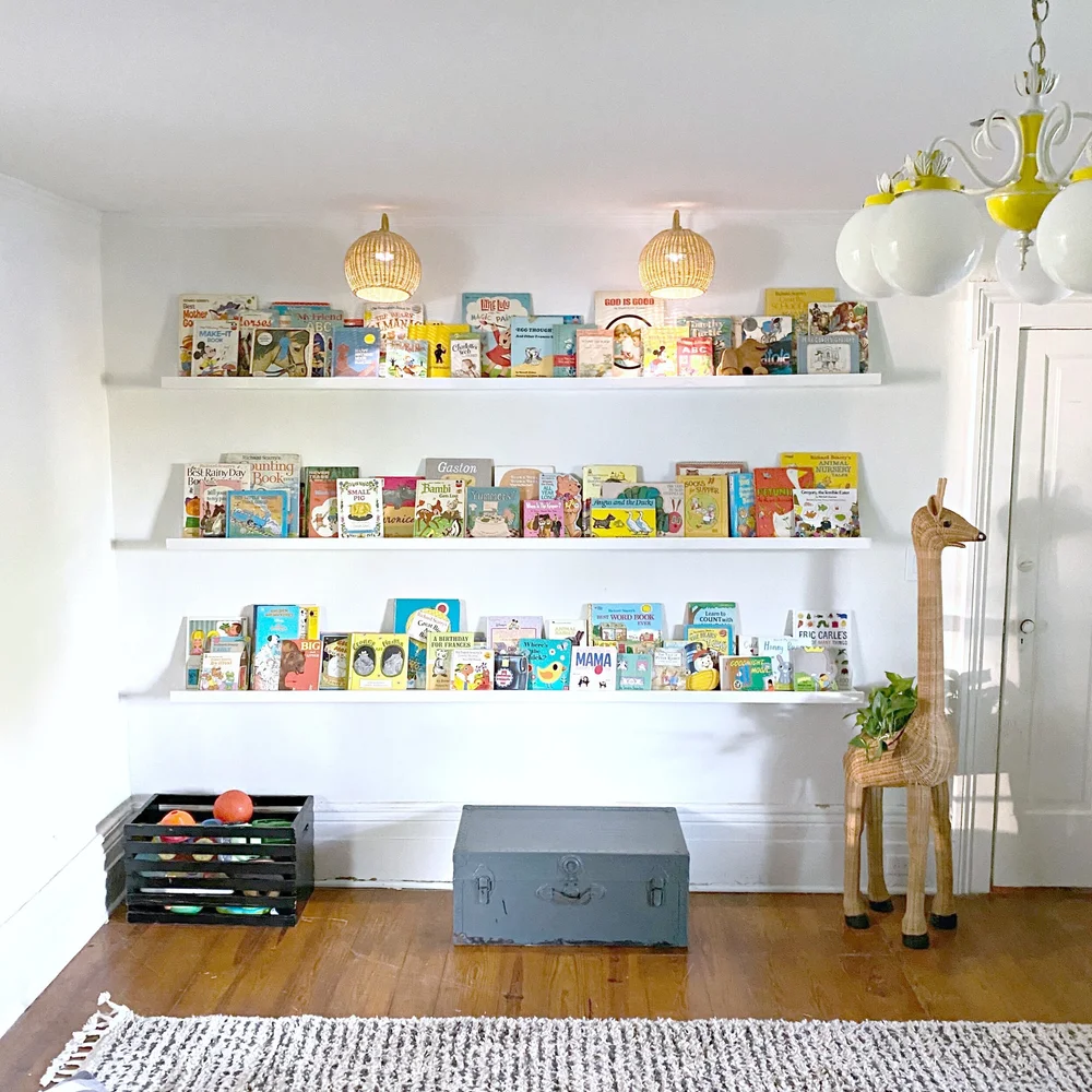 One Room Challenge Week 5 Update: Book Wall — Gathered Living