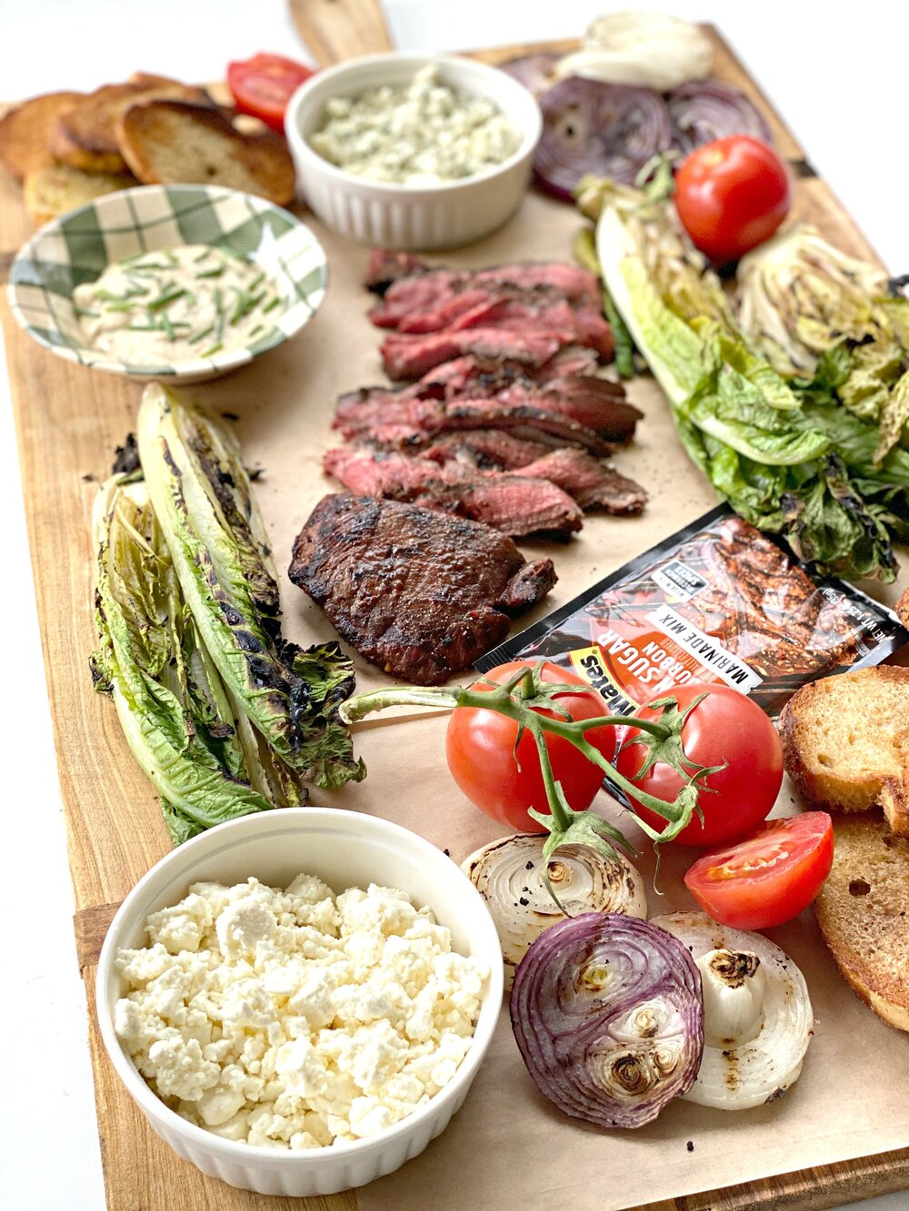 Easy Grilled Steak Board for a Crowd with McCormick Grill Mates ...