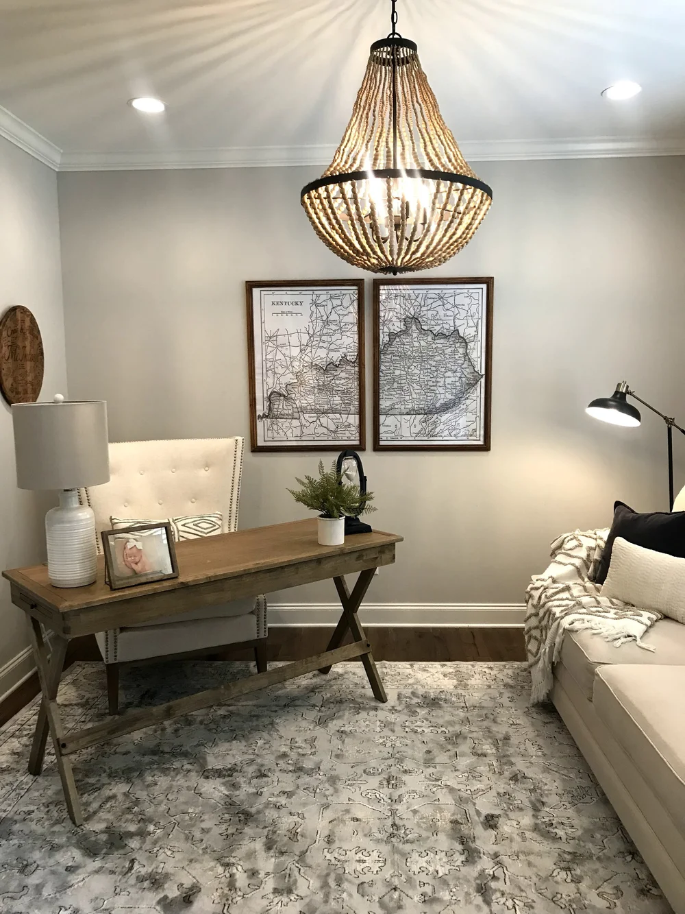 Clean + Simple Modern Farmhouse Office Design Project — Gathered Living