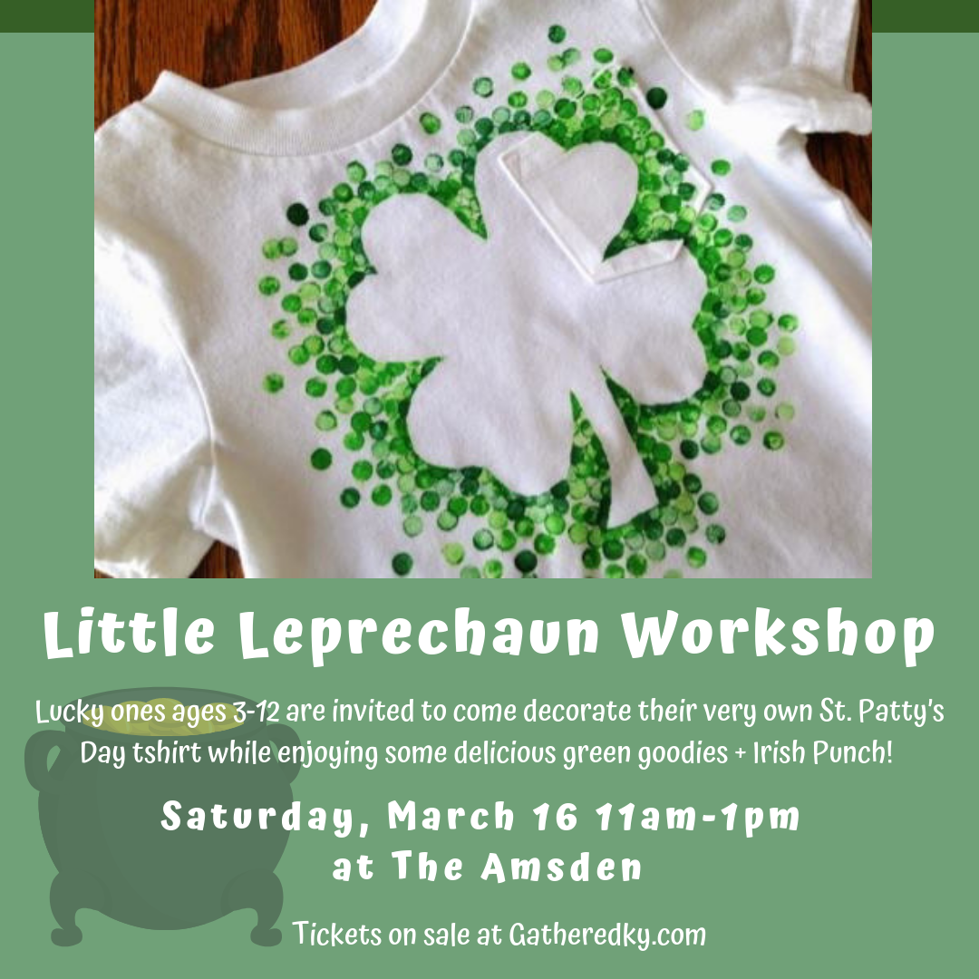 Little Leprachaun Workshop at the Amsden