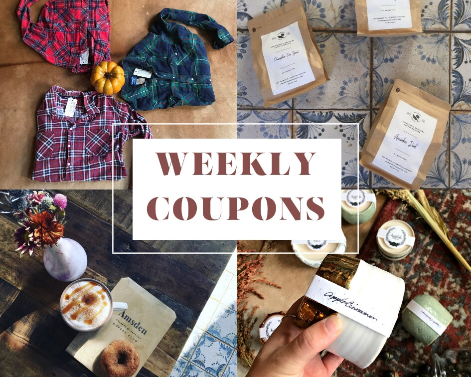 This Week's Coupons from the Amsden!