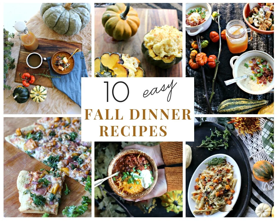10 Easy Fall Dinner Recipes — Gathered Living