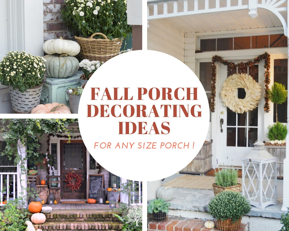Fall Porch Decorating Ideas For Every Size Porch! — Gathered Living