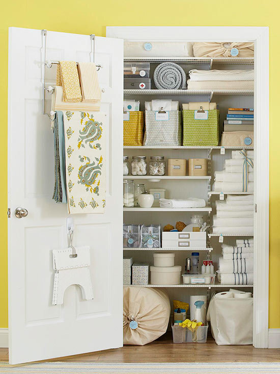 Step by Step Plan for an Organized Home: Linen Closet — Gathered