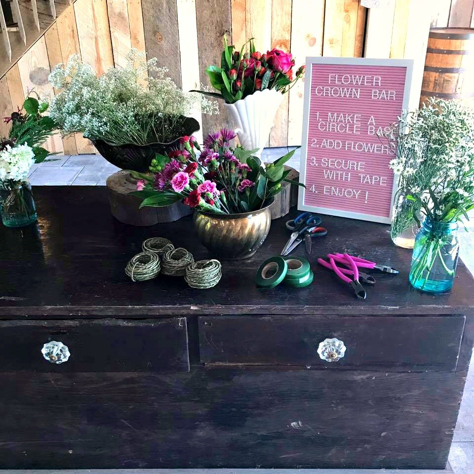 DIY Flower Crown Bar — Gathered Living