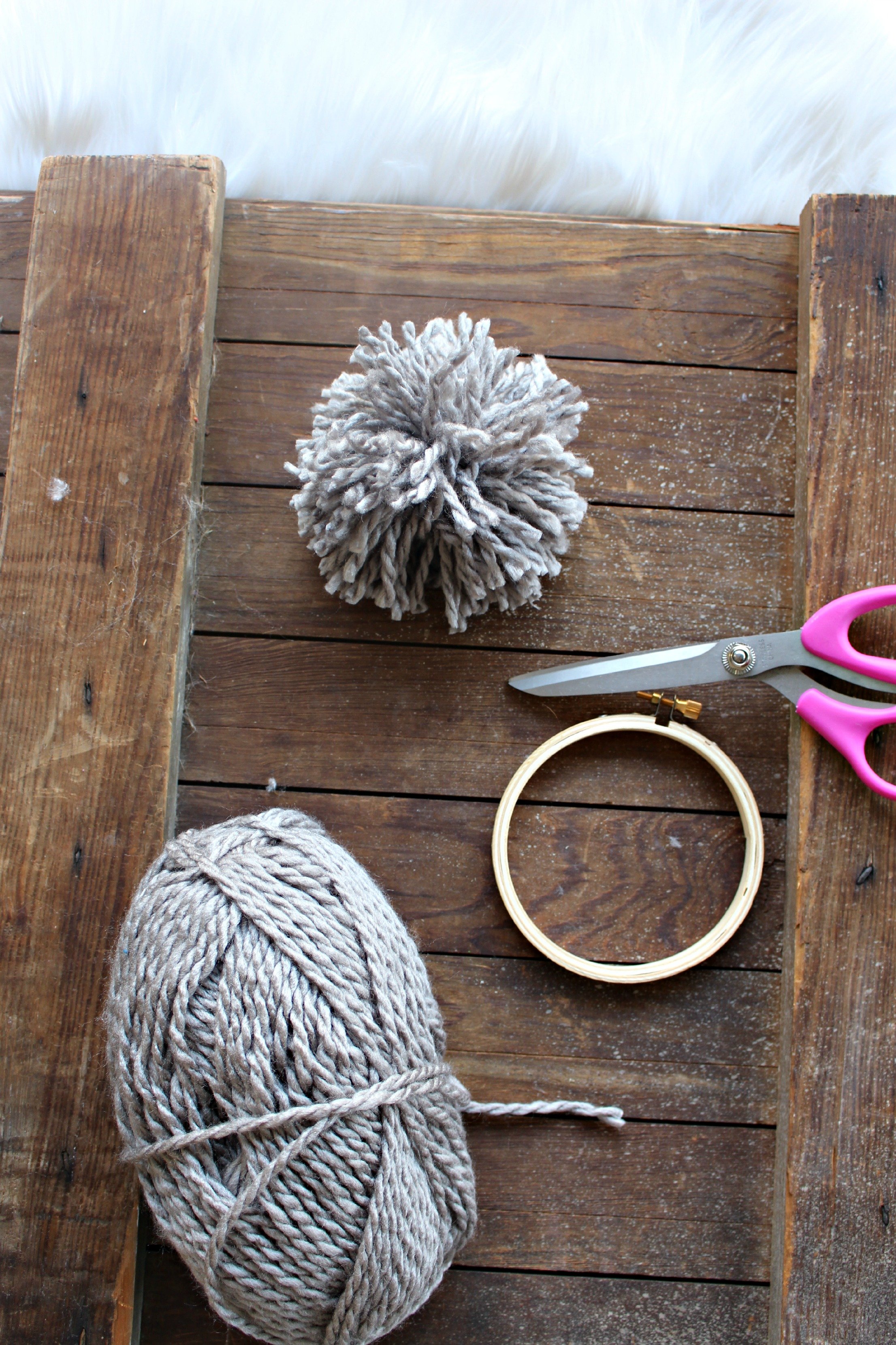 DIY Anthropologie-Inspired Knit Pom-Pom Garland — Gathered Living