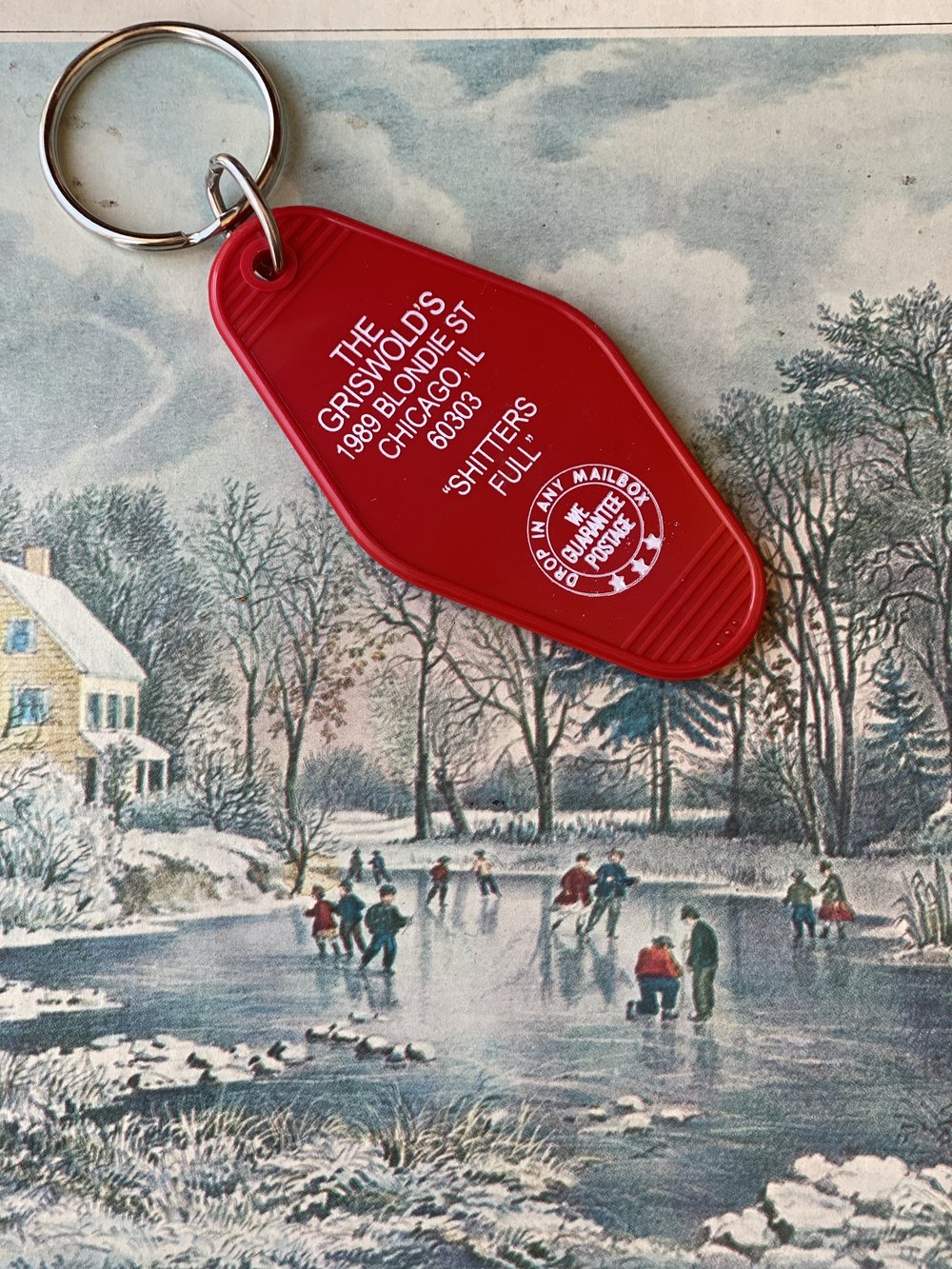 The Greatest House in the World Vintage Hotel Keychain – CIRCA
