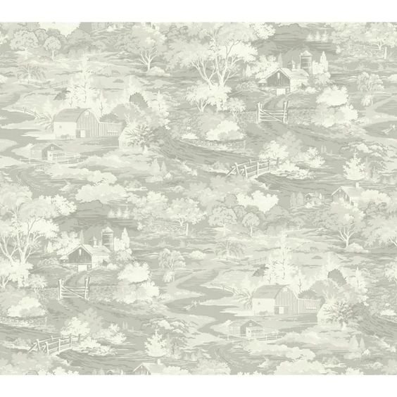 Magnolia Countryside Toile- Taupe