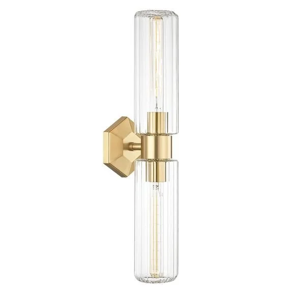 Modern Glass Tubular Sconce