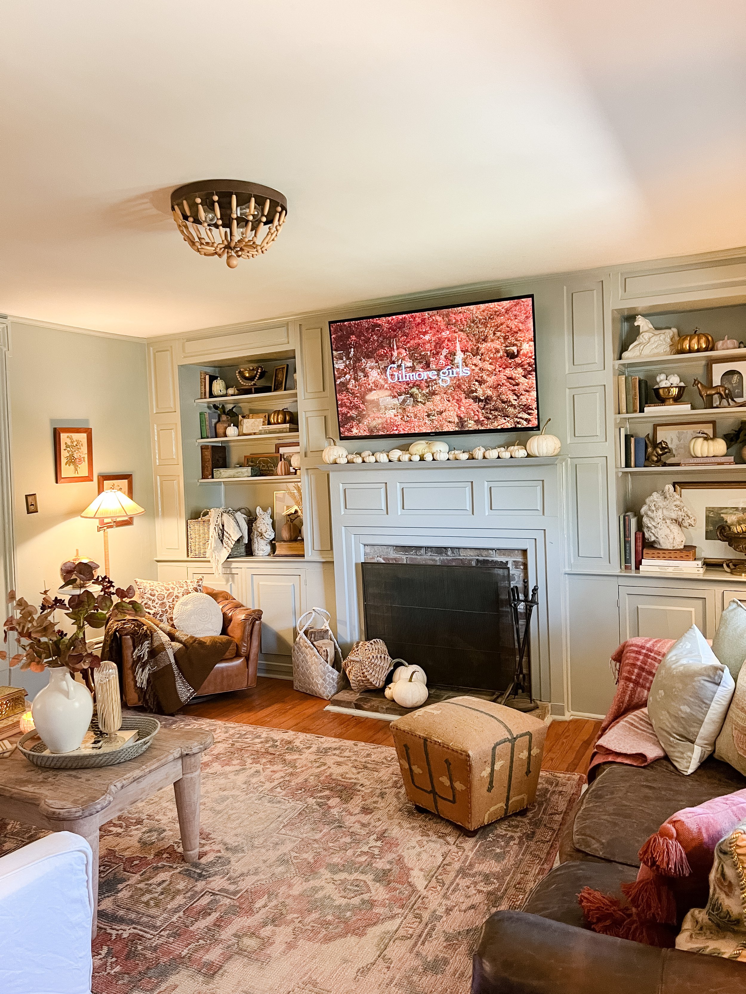Fall Home Tour 2022: Cozy Cottage Living Room