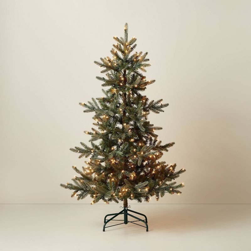 Pre-Lit Artificial Pine Christmas Tree - Hearth &amp; Hand™ with Magnolia