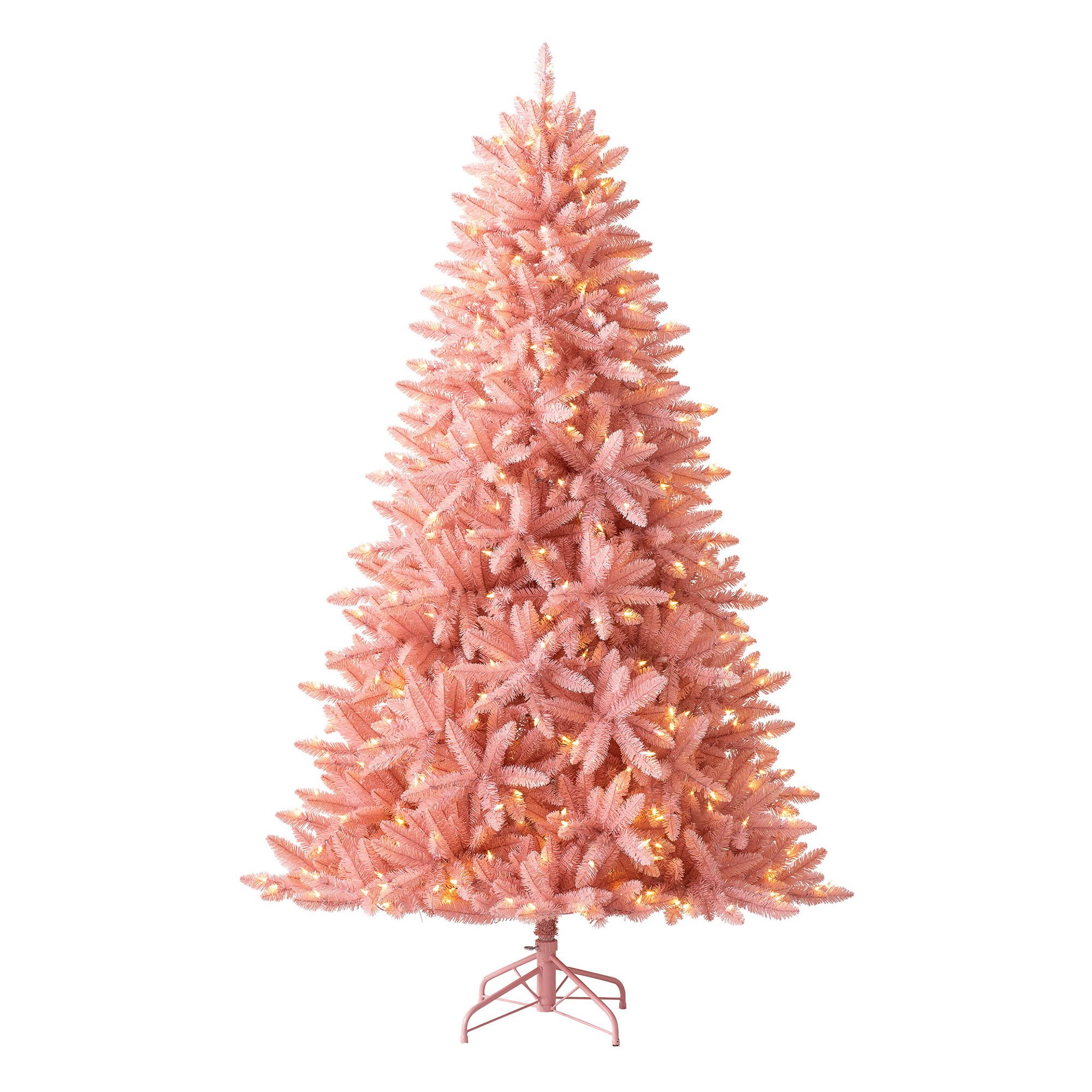 Treetopia Luxe La Vie En Rose 6 Foot Artificial Full Prelit Christmas Tree  (Copy)