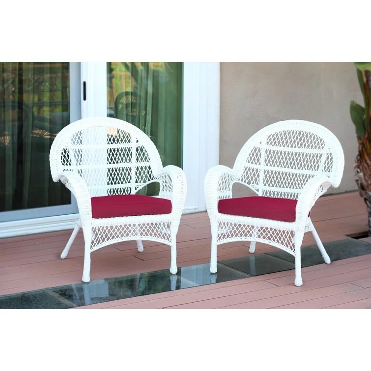 Maltby Patio Chair with Cushions (Set of 2)