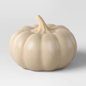 Small Ceramic Pumpkin Cream - Threshold™