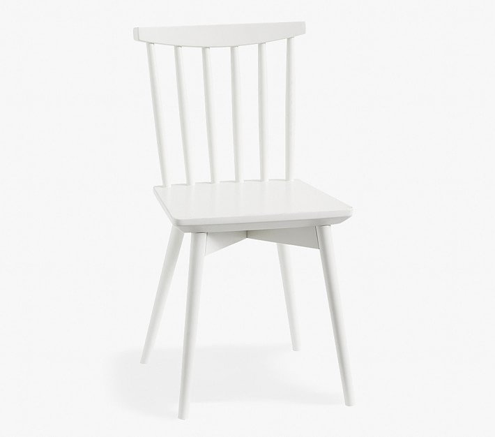 Mid-Century Play Chair, Simply White, UPS