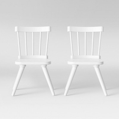 Set of 2 Kids Windsor Wooden Chairs - Pillowfort™