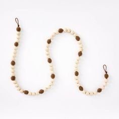 Wood Beaded Tree Garland - Threshold™ designed with Studio McGee