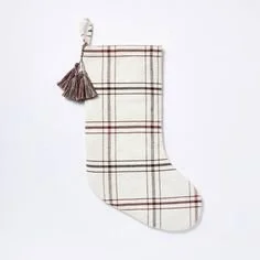Plaid Holiday Stocking - Threshold™ designed with Studio McGee