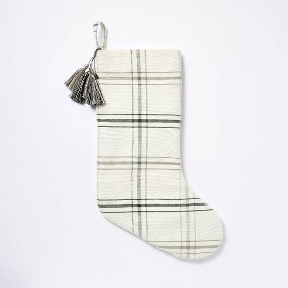 Plaid Holiday Stocking - Threshold™ designed with Studio McGee