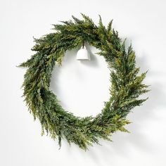 Extra Large Pine with Bell Wreath - Threshold™ designed with Studio McGee