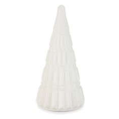 Holiday Time Christmas Beaded White Glass Tree Tabletop Decoration, 12-Inch - Walmart.com