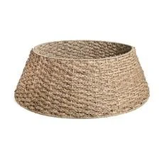 Holiday Time Natural Seagrass Christmas Tree Collar, 27" - Walmart.com